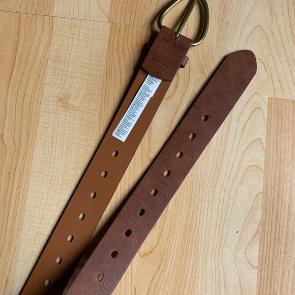 Banana Republic Pointed Buckle Belt Cognac Medium - Picture 10 of 10